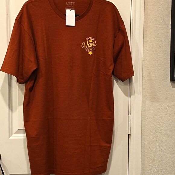 Vans Sixty Sizers S/S T-Shirt- Burnt Henna - Picture 4 of 5